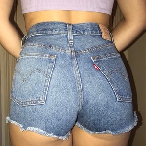 Levi’s jean shorts